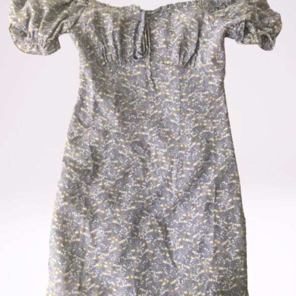 Lavender Ruffle Sleeve Mini Dress XS (J.ING) - Picture 6 of 6